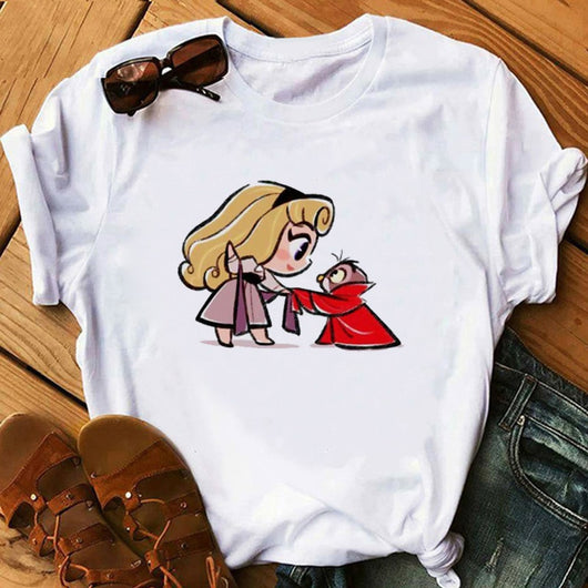 Camiseta Estampada Princesa para Mujer - Image 6