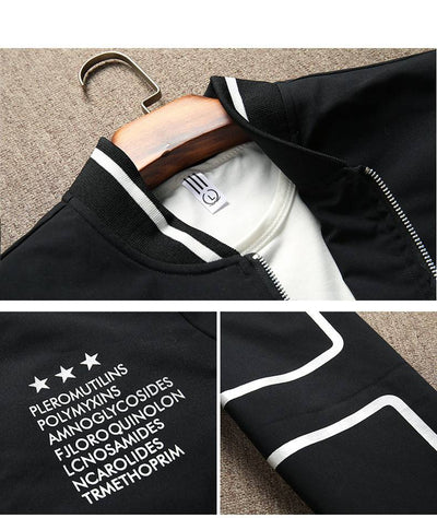 Chaqueta Suelta con Cuello Mao - Comodidad Diaria - Image 11