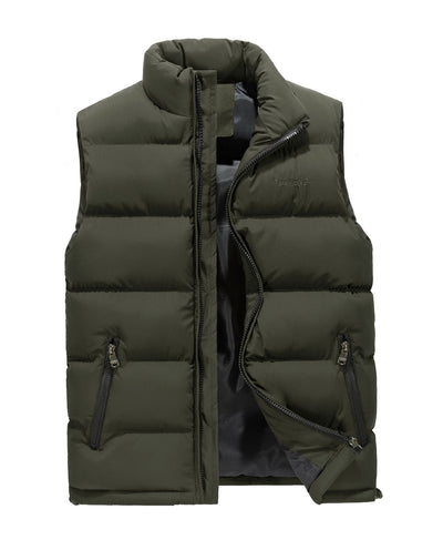 Chaleco Acolchado de Algodón para Hombre - Calidez Otoño e Invierno - Image 15