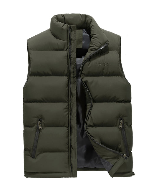 Chaleco Acolchado de Algodón para Hombre - Calidez Otoño e Invierno - Image 15