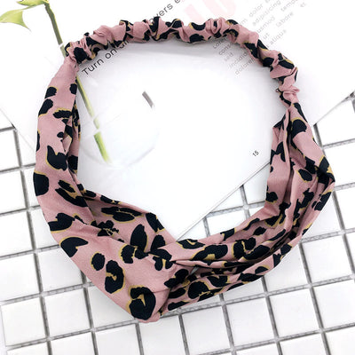 Diadema Estampado Leopardo Rosa - Image 7
