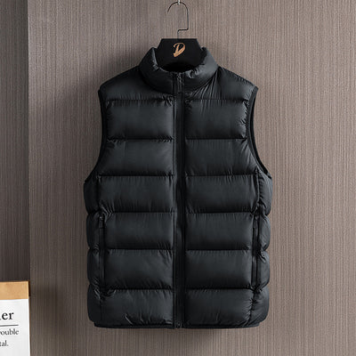 Chaleco de Algodón para Hombre con Cuello Alto - Estilo y Confort