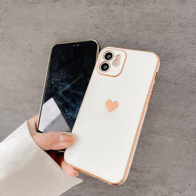 Funda Protectora para Celular con Acabado Mate Frosted y Detalles de Amor - Image 5