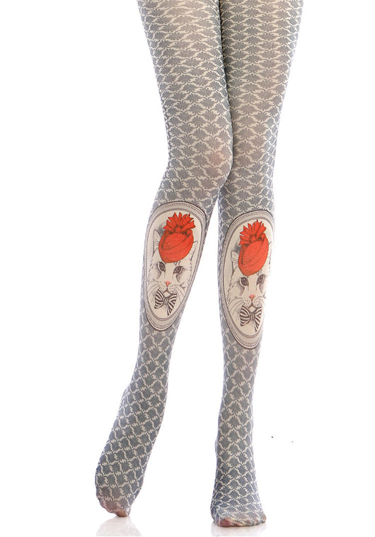 Medias Estampadas Lolita Gato - Estilo Personalidad para Chicas - Image 10
