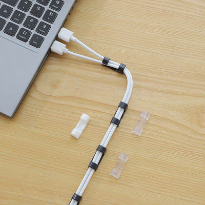 Organizador Adhesivo de Cables y Cordones - Clips de Sujeción para Gestión de Cableado - Image 6