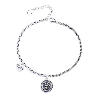 Pulsera Anillo de Plata Tailandesa Estilo Vintage Retro - Image 3