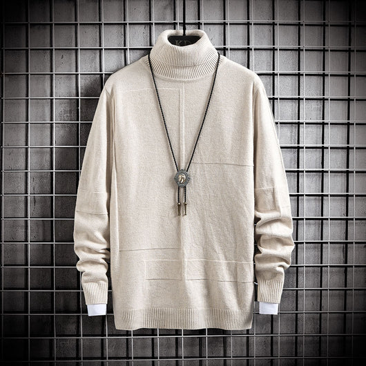 Suéter Tejido Cuello Alto para Estudiantes - Image 9