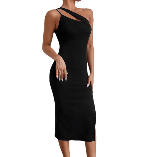 Vestido Ajustado con Espalda Abierta y Detalle de Hombro Descubierto - Image 11