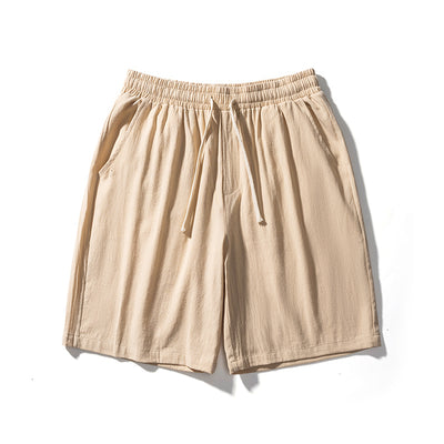 Shorts de Algodón para Hombre Cintura Elástica Verano - Image 5