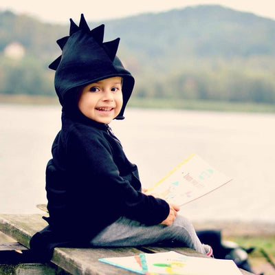 Abrigo Infantil con Capucha Estilo Dinosaurio - Image 2