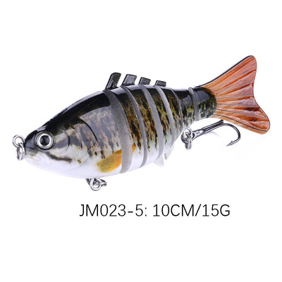 Señuelo Articulado 7 Secciones - Imitación Biónica Premium para Pesca - Image 10