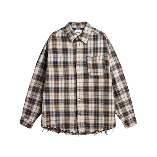 Camisa de Cuadros Vintage con Textura Brushed - Image 7