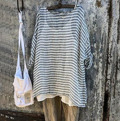 Blusa Casual Estampada de Manga Larga para Mujer - Image 10