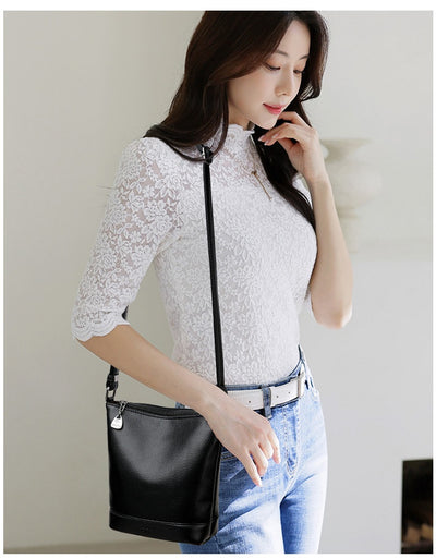 Bolso Crossbody de Cuero Premium para Mamá - Espacioso y Elegante - Image 28
