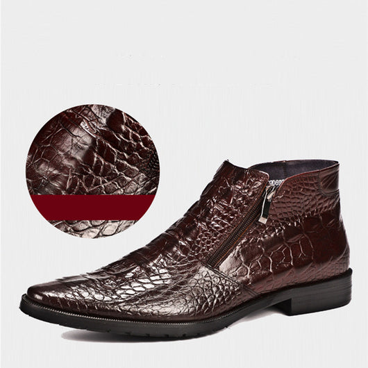 Botas Altas de Cuero para Hombre Knight - Estilo y Durabilidad - Image 5