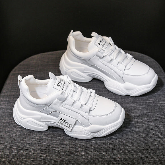 Tenis Casuales Plataforma para Mujer en Gamuza