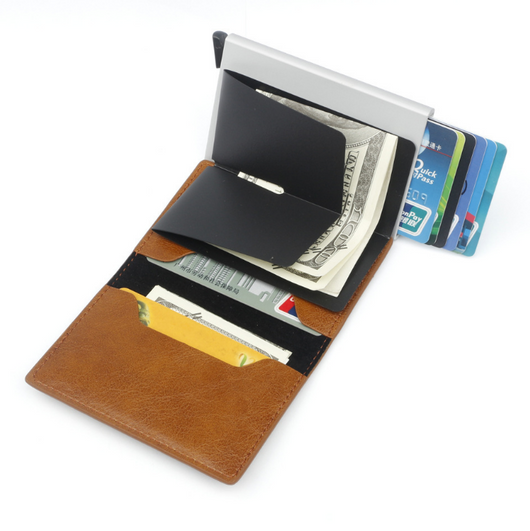 Cartera Automática de Tarjetas con Protección RFID - Image 4