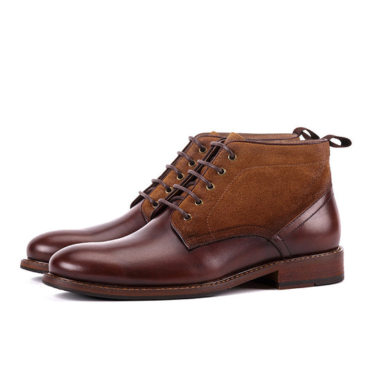 Botas Martin Altas de Cuero Británico para Hombre - Estilo Casual Clásico - Image 10