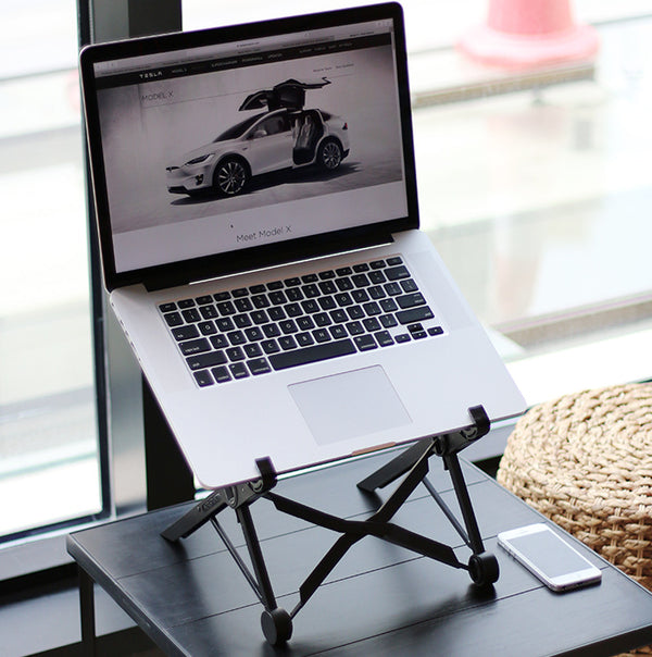 Soporte Plegable Portátil para Laptop con Elevación Ajustable