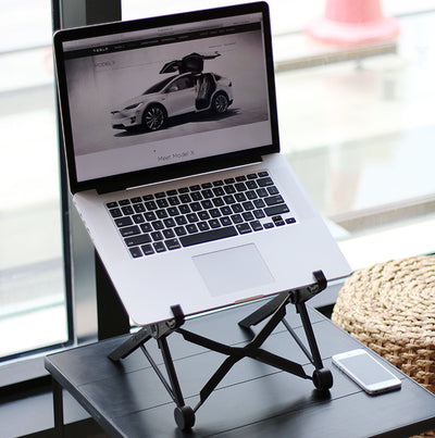 Soporte Plegable Portátil para Laptop con Elevación Ajustable