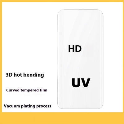 Protector de Pantalla HD Cristal Templado V40 Pegamento Total Curvado en Caliente - Image 5