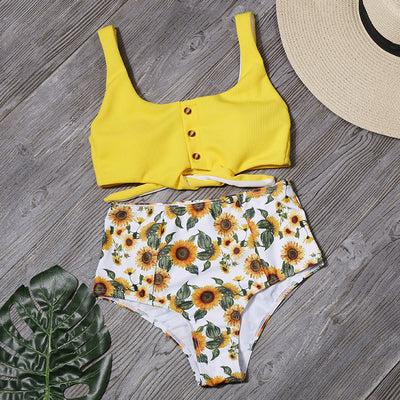 Bikini Estampado con Hojas Tropicales - Image 7