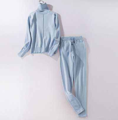 Conjunto Deportivo de Lana Merino - Suéter y Pantalón Tejido - Image 14