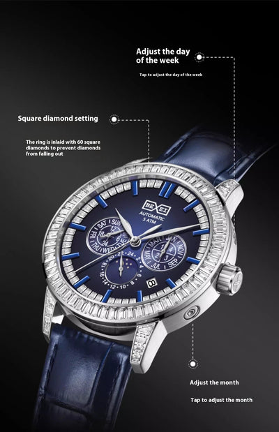 Reloj Mecánico Advanced para Hombre - Diseño Sofisticado - Image 12