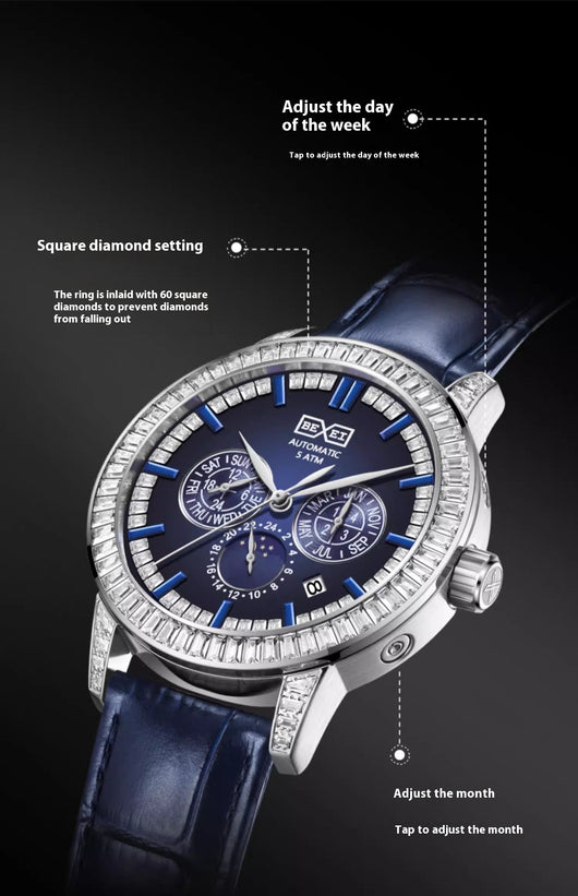 Reloj Mecánico Advanced para Hombre - Diseño Sofisticado - Image 12