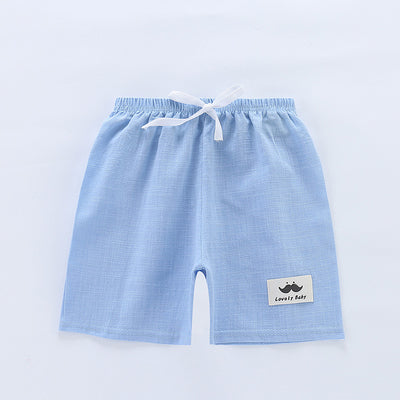 Pantalones Cortos de Algodón Slub para Niños - Ideales para Verano y Playa - Image 18