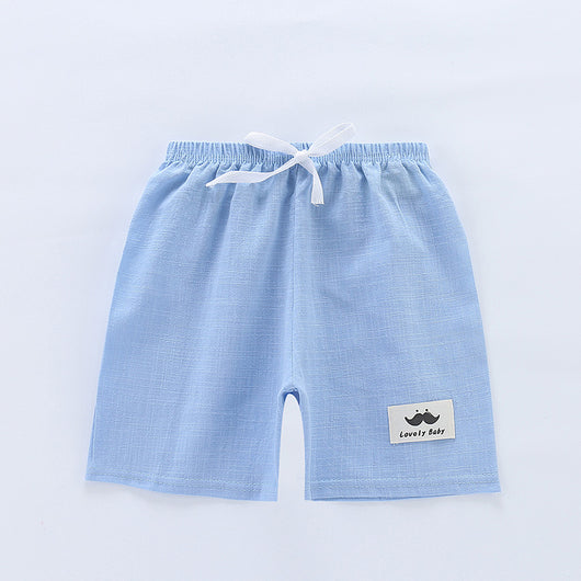 Pantalones Cortos de Algodón Slub para Niños - Ideales para Verano y Playa - Image 18