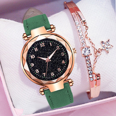 Reloj Casual de Estudiante con Diseño Cielo Estrellado - Image 28