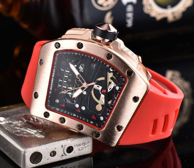 Reloj de Pulsera Cuarzo Diseño Calavera con Correa de Silicona - Image 9