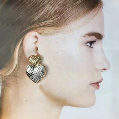 Aretes de Corazón para Mujer - Image 3