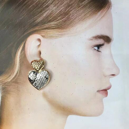 Aretes de Corazón para Mujer - Image 3