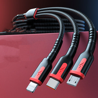 Cable de Carga Rápida 66W Trenzado USB Multidispositivo - Image 2