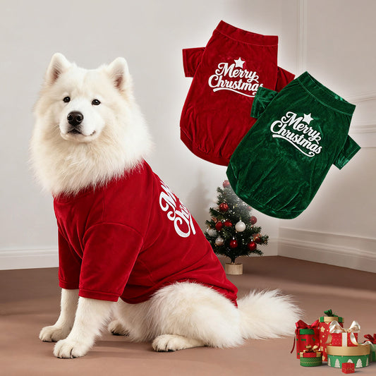 Ropa Navideña para Mascotas - Abrigos y Suéteres para Otoño e Invierno