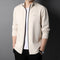 Chaqueta Deportiva Hombre Cuello Alto con Bordado - Estilo Moderno