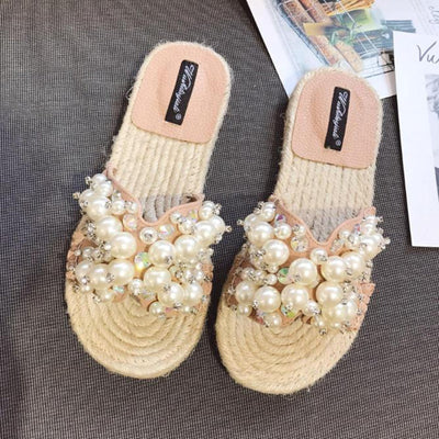 Zapatos planos abiertos con strass - Image 11