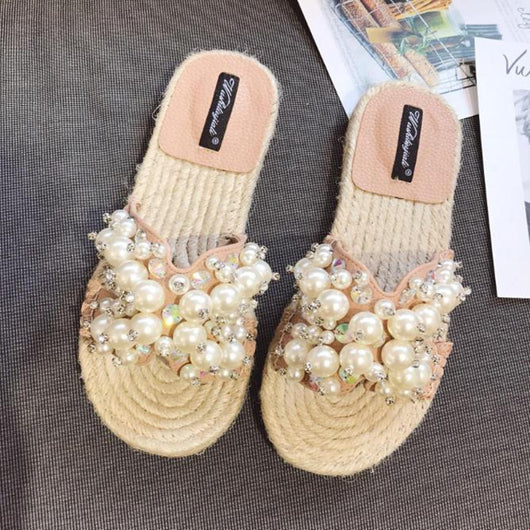 Zapatos planos abiertos con strass - Image 11
