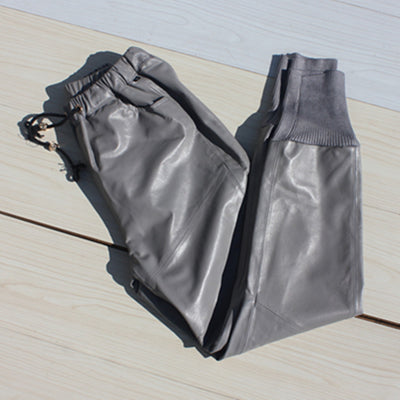Pantalones de Cuero Gamuza Auténtica - Image 4