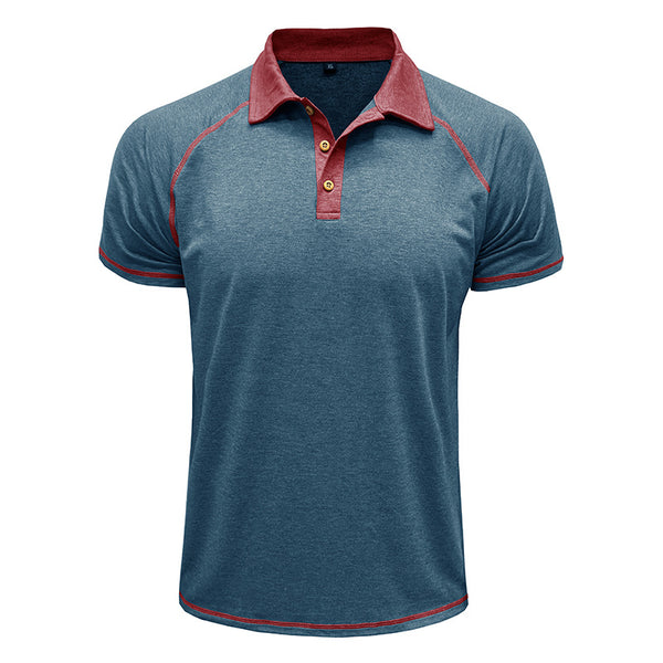 Polo Clásico de Manga Corta para Hombre - Camiseta Bottoming