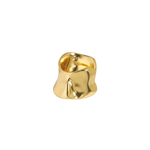 Aretes de Plata Esterlina Irregulares Audaces para Mujer