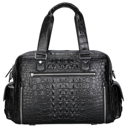 Bolsa de Viaje Ejecutiva en Cuero Cocodrilo para Hombre - Image 4