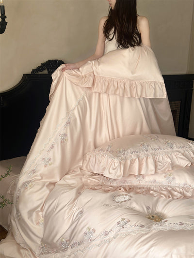 Juego de Cama Tencel de 4 Piezas para Niñas - Suave y Duradero - Image 9