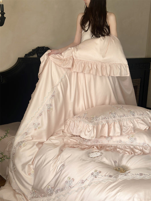 Juego de Cama Tencel de 4 Piezas para Niñas - Suave y Duradero - Image 9