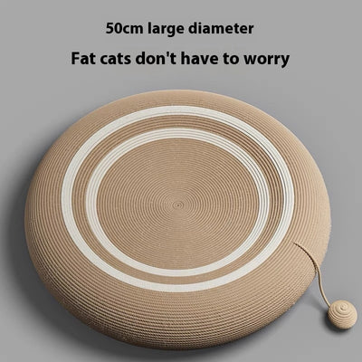 Nido Rascador Gato Integrado Resistente - Tablero Sisal Tejido Rattan Oversized - Image 3