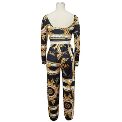 Conjunto de Blusa Estampada y Bloomers para Mujer - Image 6