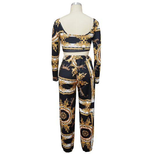 Conjunto de Blusa Estampada y Bloomers para Mujer - Image 6