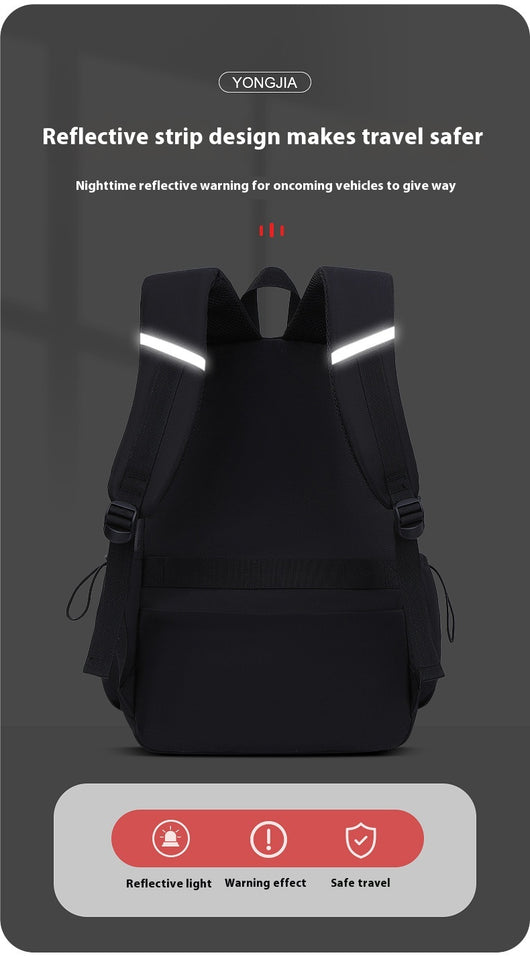 Mochila Escolar de Gran Capacidad Trend Simple - Image 12